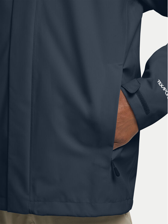 Jack Wolfskin Jack Wolfskin Kurtka outdoor Trailtime 2l A63903 Granatowy Regular Fit