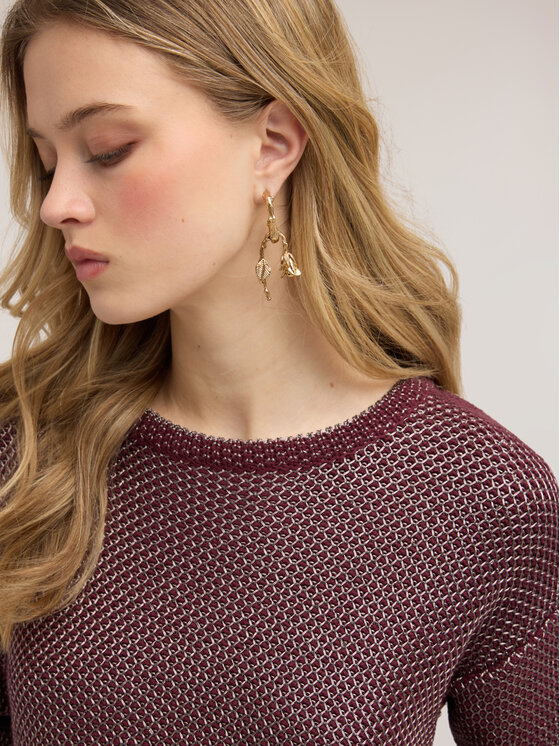 Motivi Motivi Maglione M115W003805N0Z6 Bordeaux Regular Fit