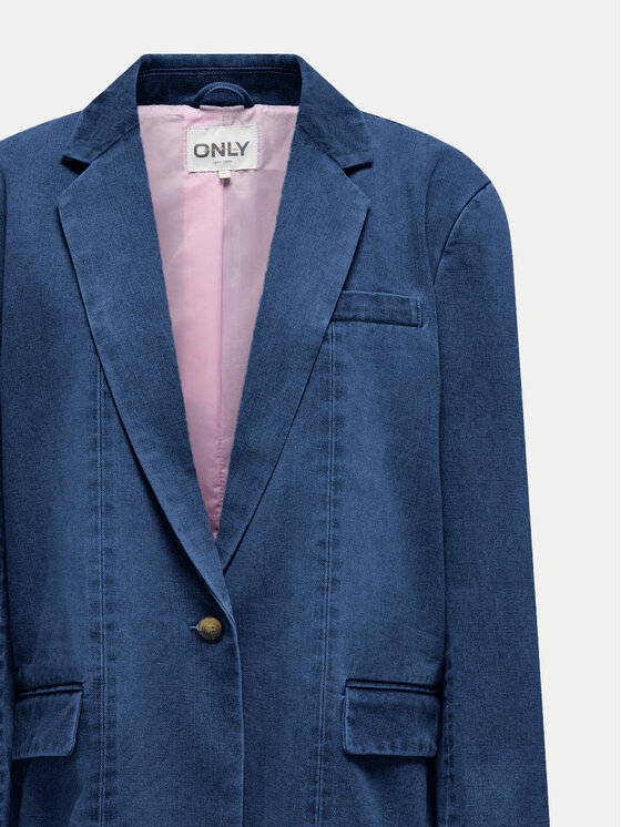 ONLY ONLY Zakó Cory 15338592 Kék Loose Fit