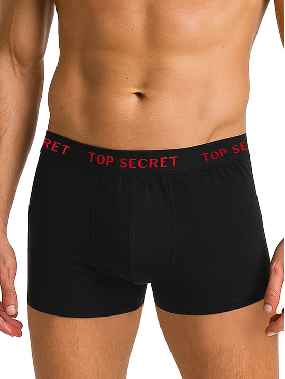 Top Secret Top Secret Bokserki BM911 Czarny