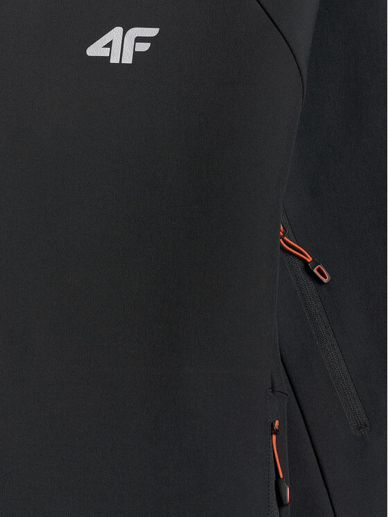 4F 4F Giacca multifunzione TREKKING Nero Regular Fit