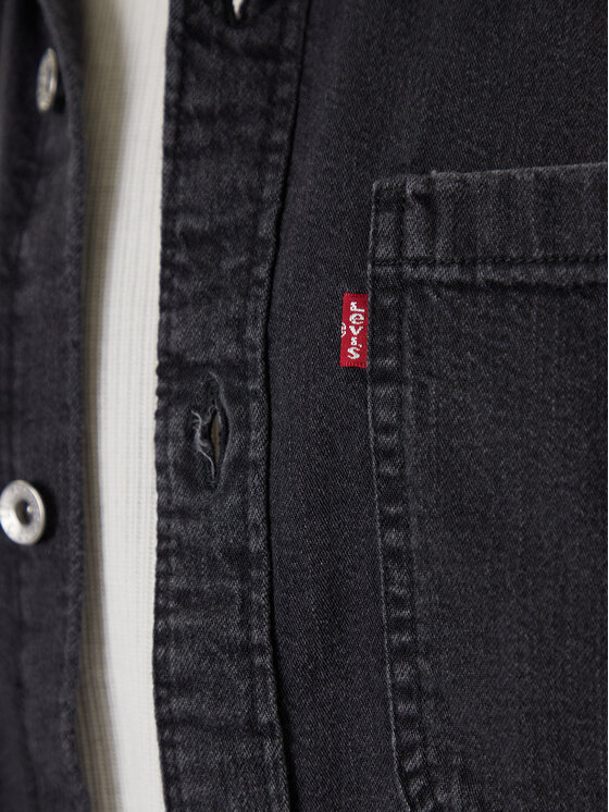 Levi's® Levi's® džínová košile Truckee 003NW-0001 Černá Relaxed Fit