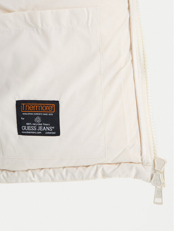 Guess Jeans Guess Jeans Giubbotto invernale W4BL21 WGII2 Beige Regular Fit