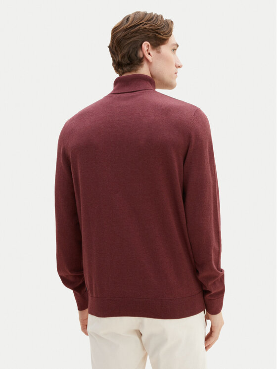 Tom Tailor Tom Tailor Golf 1038202 Bordo rdeča Regular Fit