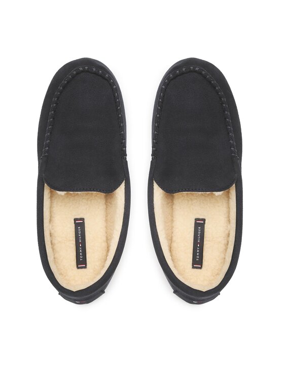 Tommy Hilfiger Tommy Hilfiger Пантофи Driver Homeslipper FM0FM04223 Тъмносин
