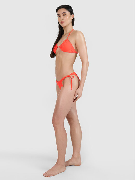 4F 4F Vrchný diel bikín BEACHWEAR BASIC Červená