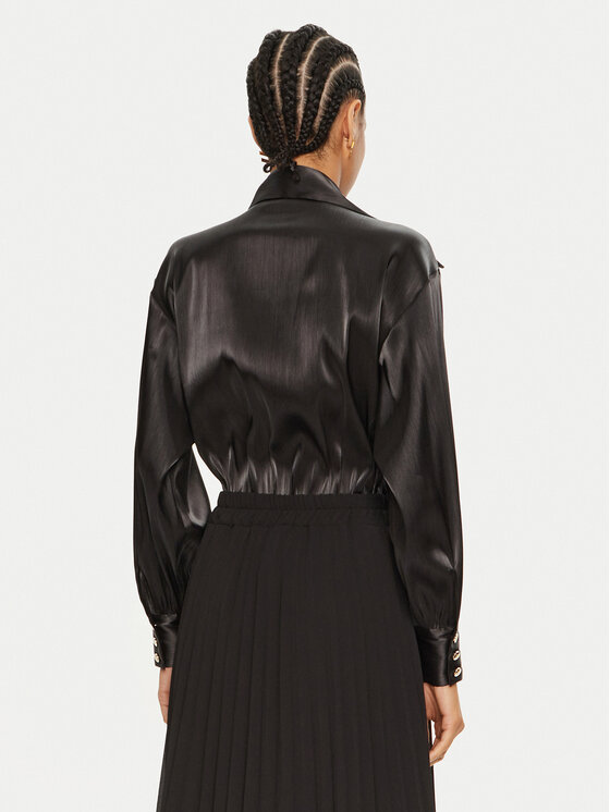 Babylon Babylon Боді S00300 Чорний Regular Fit