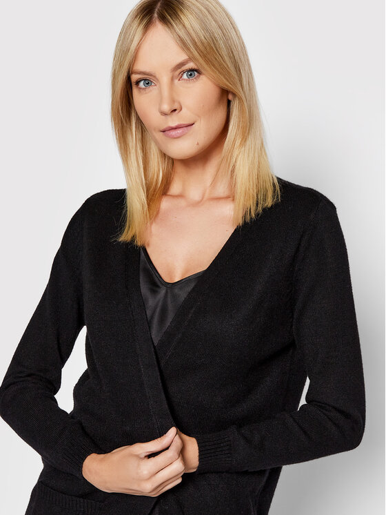 ONLY ONLY Strickjacke Lesly 15174274 Schwarz Regular Fit