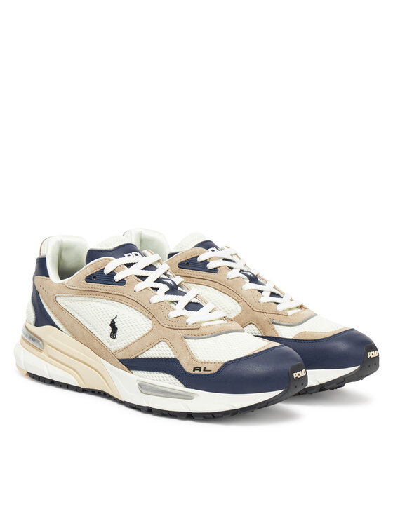 Polo Ralph Lauren Polo Ralph Lauren Sneakersy Trackstr 809968178001 Écru