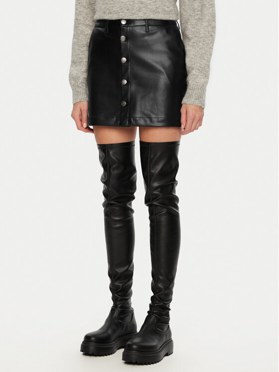 ONLY ONLY Gonna in similpelle Amazing 15331876 Nero Slim Fit
