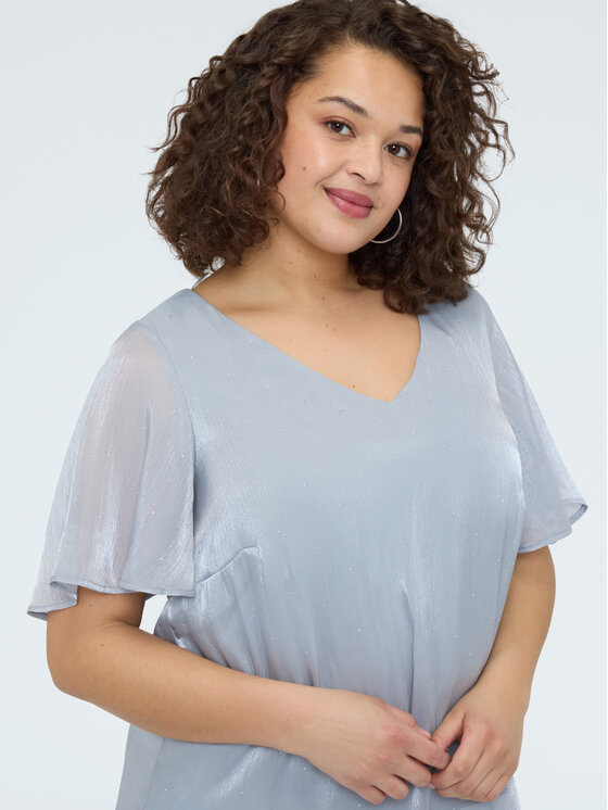 Fiorella Rubino Fiorella Rubino Bluzka 2053T002436N003 Szary Regular Fit