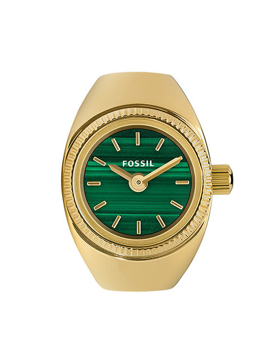 Fossil Uhr Gold GrÃ¼n Herren Fossil Set Damen- Und Herren Uhr Gold