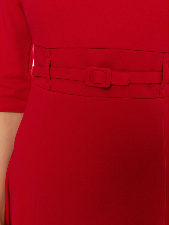 Rinascimento Rinascimento Kokteilinė suknelė CFC0120015003 Raudona Regular Fit