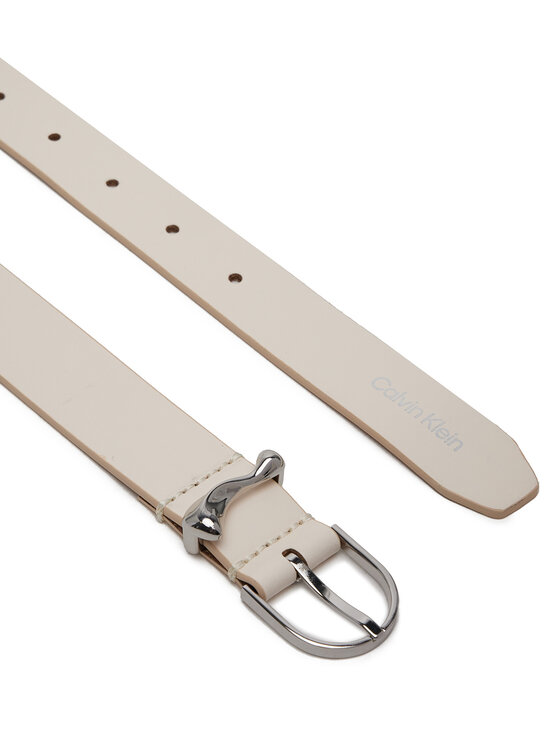 Calvin Klein Calvin Klein Cintura da donna Ck Must Loop Belt 25Mm K60K613234 Bianco