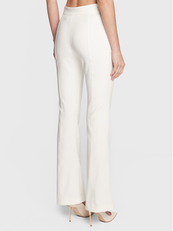 Pantaloni di tessuto 3RGB13 8502Z Écru Regular Fit...