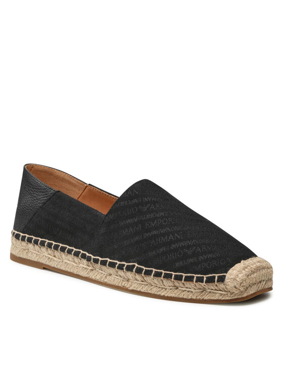 Emporio Armani Espadrile X4S026 XN172 K001 Negru