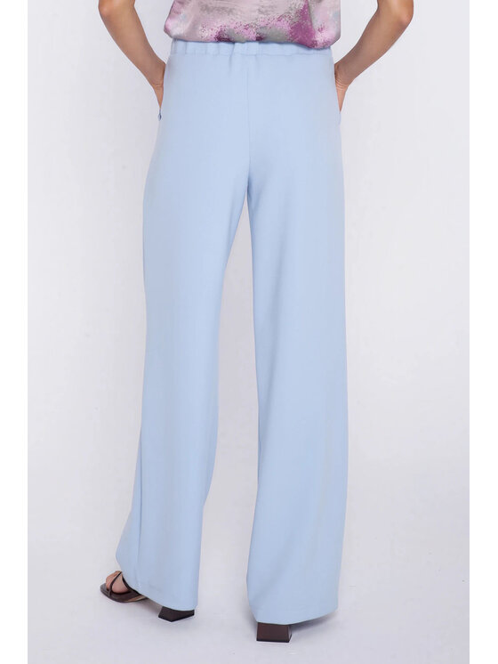 NIFE NIFE Kalhoty z materiálu SD139 Světle modrá Modern Relaxed Fit