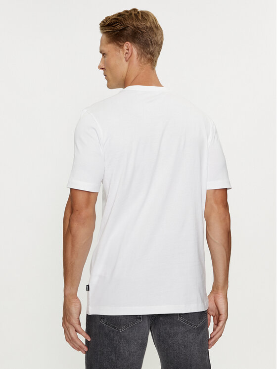 BOSS Boss Marškinėliai Tiburt 412 50495689 Balta Regular Fit