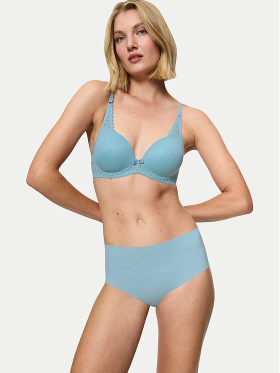 Triumph Triumph Класически бикини с висока талия Pretty 10222227 Светлосиньо