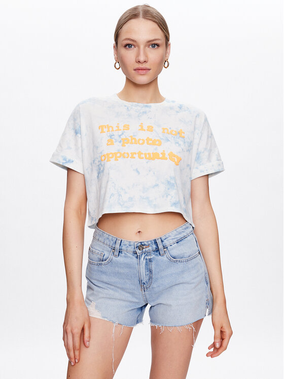 Guess Guess T-shirt Not A Photo W3GI54 K9RM4 Blu Boy Fit