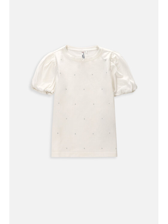 Coccodrillo Coccodrillo T-Shirt WC4143205EJG-003 Beżowy Regular Fit