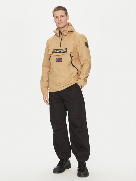 Napapijri Napapijri Μπουφάν anorak Rainforest NP0A4HX6 Μπεζ Regular Fit