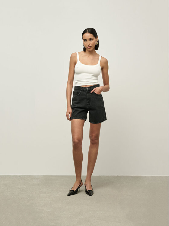 La Mania La Mania Pantaloncini sportivi SHORTS 2 Nero Classic Fit