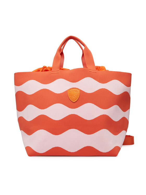 Blauer Blauer Handtasche S6BASKET01/KNI Bunt