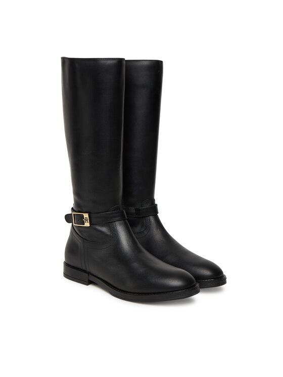 Tommy Hilfiger Tommy Hilfiger Μπότες T4A6-34037-0036 Μαύρο