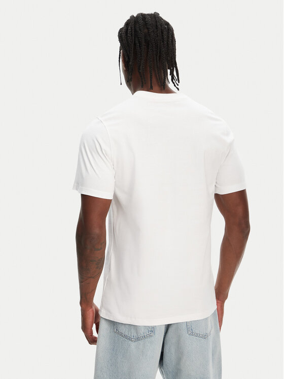 Hunter Hunter T-Shirt Brodie Graphic HARM0036251 Biały Regular Fit