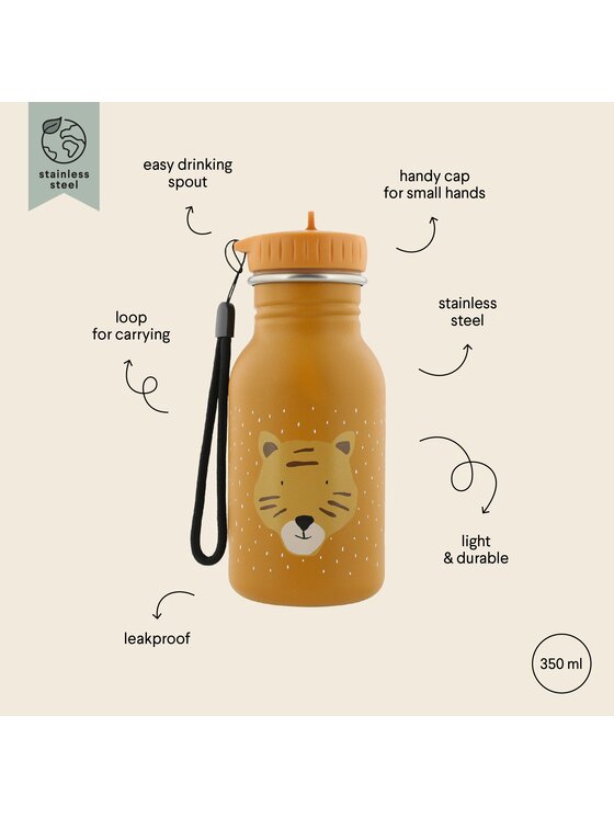 Trixie Baby Trixie Baby Bidon Butelka bidon 350 ml - Tygrys Pomarańczowy