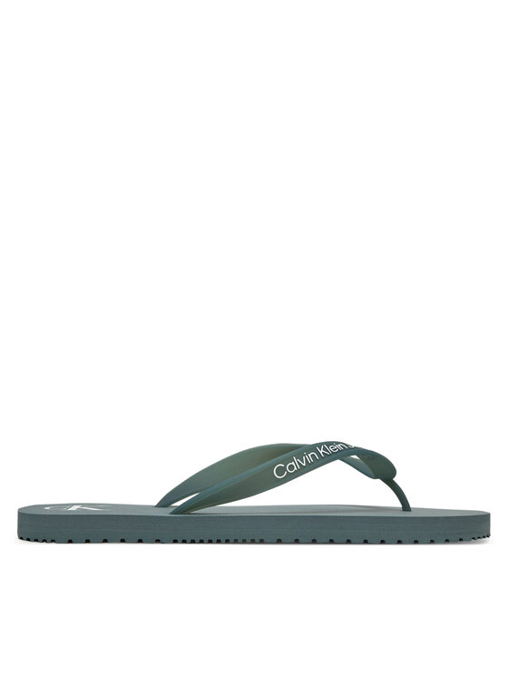Calvin Klein Jeans Calvin Klein Jeans Šlepetės per pirštą Beach Sandal Transparent Tpu YM0YM01267 Turkio