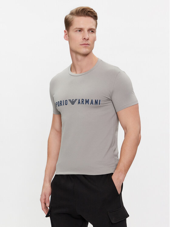 Emporio Armani Underwear T-shirt 111035 4R516 05543 Siva Regular Fit