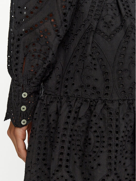 YAS YAS Rochie de vară Holi 26030709 Negru Loose Fit