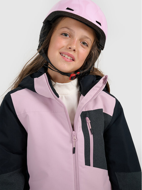 4F 4F Kurtka snowboardowa SNOWBOARD Różowy jasny Regular Fit