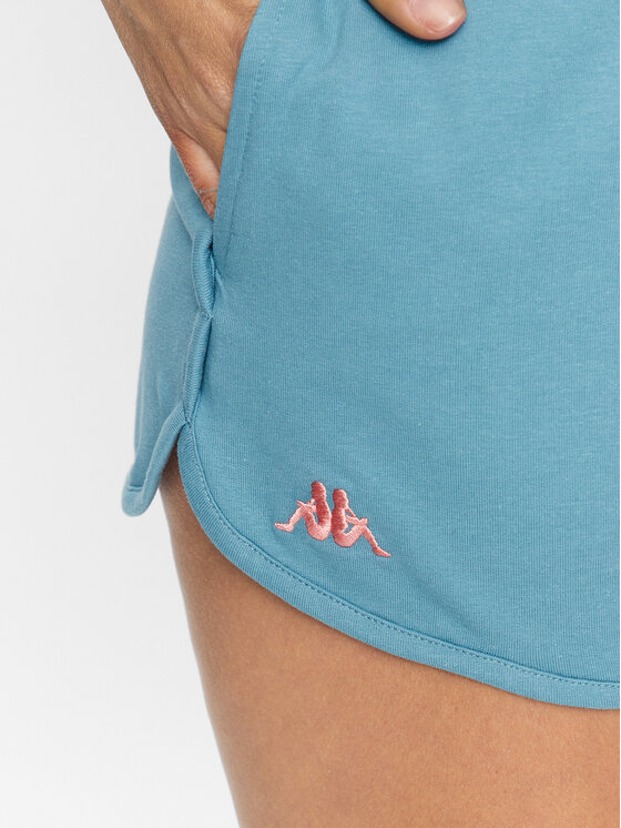 Kappa Kappa Sportovní kraťasy 313037 Modrá Regular Fit