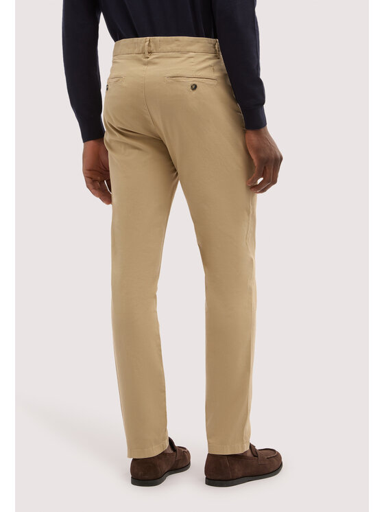Trussardi Trussardi Spodnie materiałowe P705M500124N012 Kremowy Regular Fit