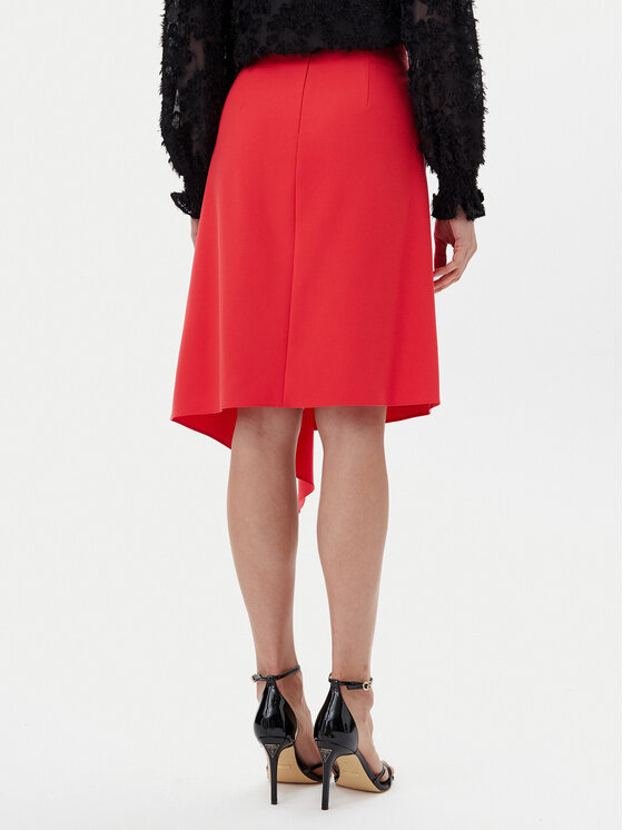 HUGO Hugo Midi svārki Ribina 50432558 Sarkans Regular Fit