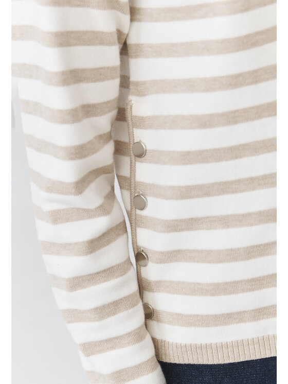 TATUUM TATUUM Sweter TELMA Beżowy Classic Fit