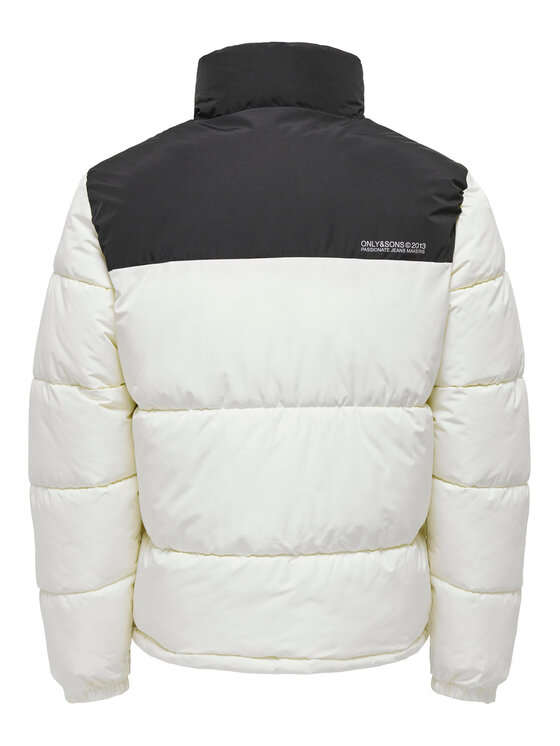 Only & Sons Only & Sons Зимно яке 22025205 Екрю Regular Fit