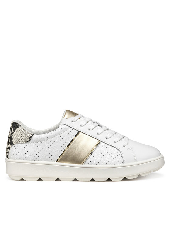 Geox Geox Sportcipők D Spherica Ecub-1 D55WEA 09BBN C1327 Fehér