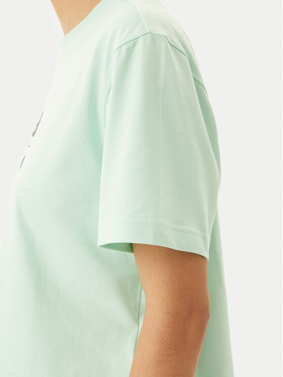 adidas adidas Marškinėliai Mercedes - AMG Petronas Formula One Team Premium JY3077 Žalia Loose Fit