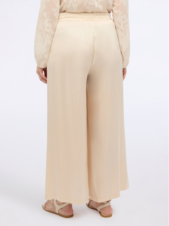 Fiorella Rubino Fiorella Rubino Pantaloni di tessuto P018L002329N011 Écru Regular Fit