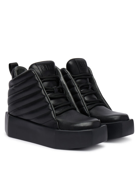United Nude United Nude Polokozačky Stone Puffy Mid 1105701170 Černá