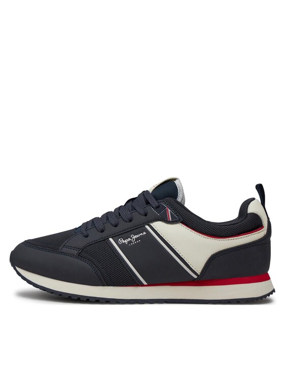 Pepe Jeans Pepe Jeans Sneakersy Dublin Brand PMS40009 Tmavomodrá