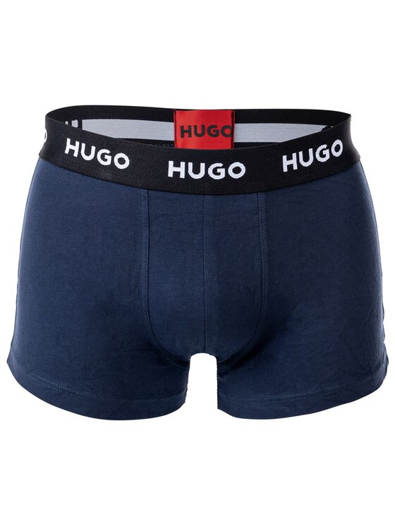 HUGO Hugo Bokserki 25434 Niebieski