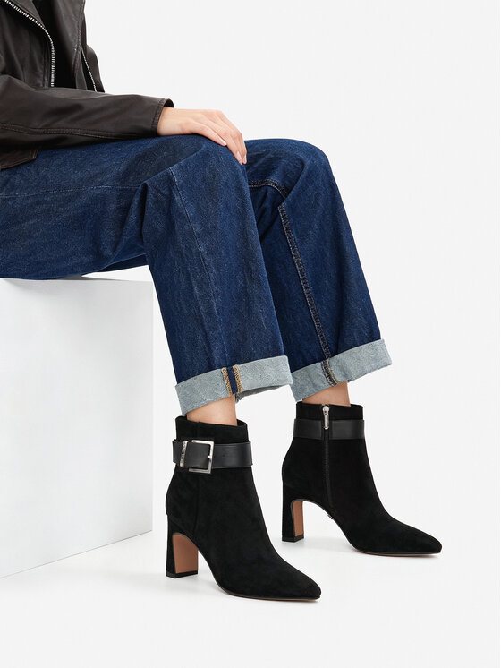 Nine West Nine West Botki CEO-LAMIA-01 Czarny