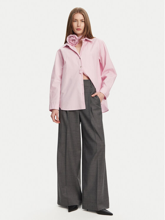Marella Marella Košile Von 2513111014 Růžová Relaxed Fit