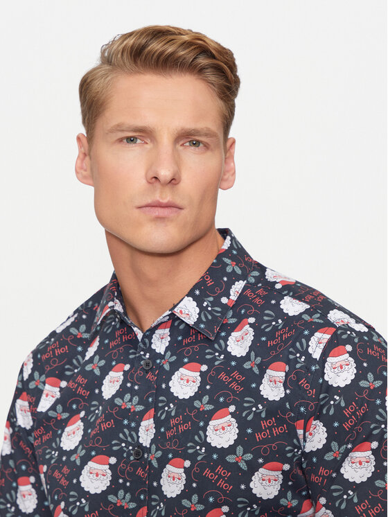 Only & Sons Only & Sons Košulja 22031026 Tamnoplava Slim Fit