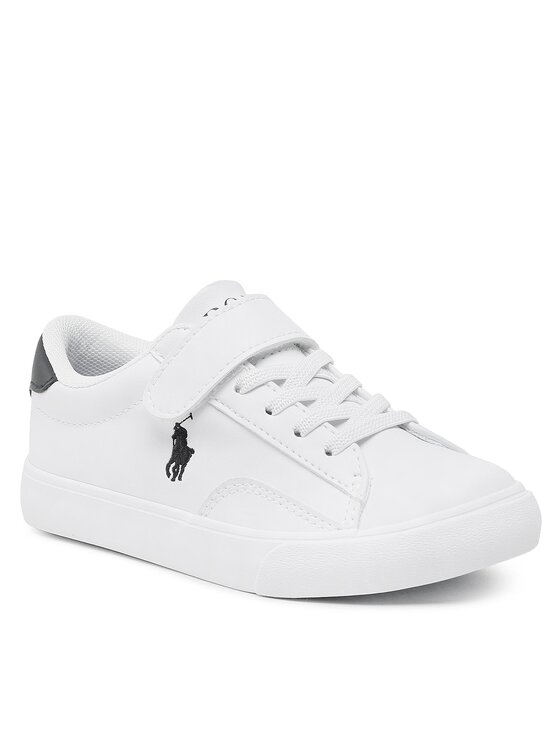 polo ralph lauren sneakers theron v ps rf104104 blanc